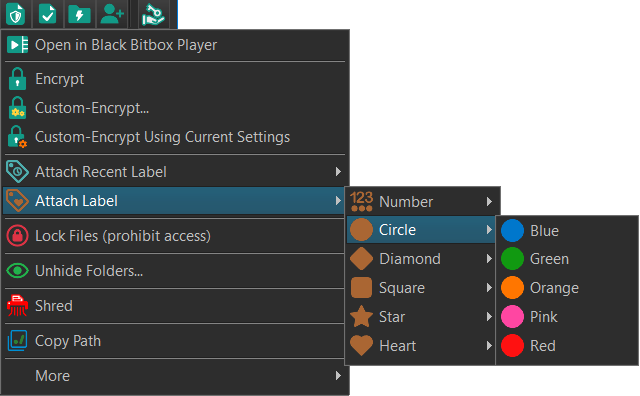 Attach Labels